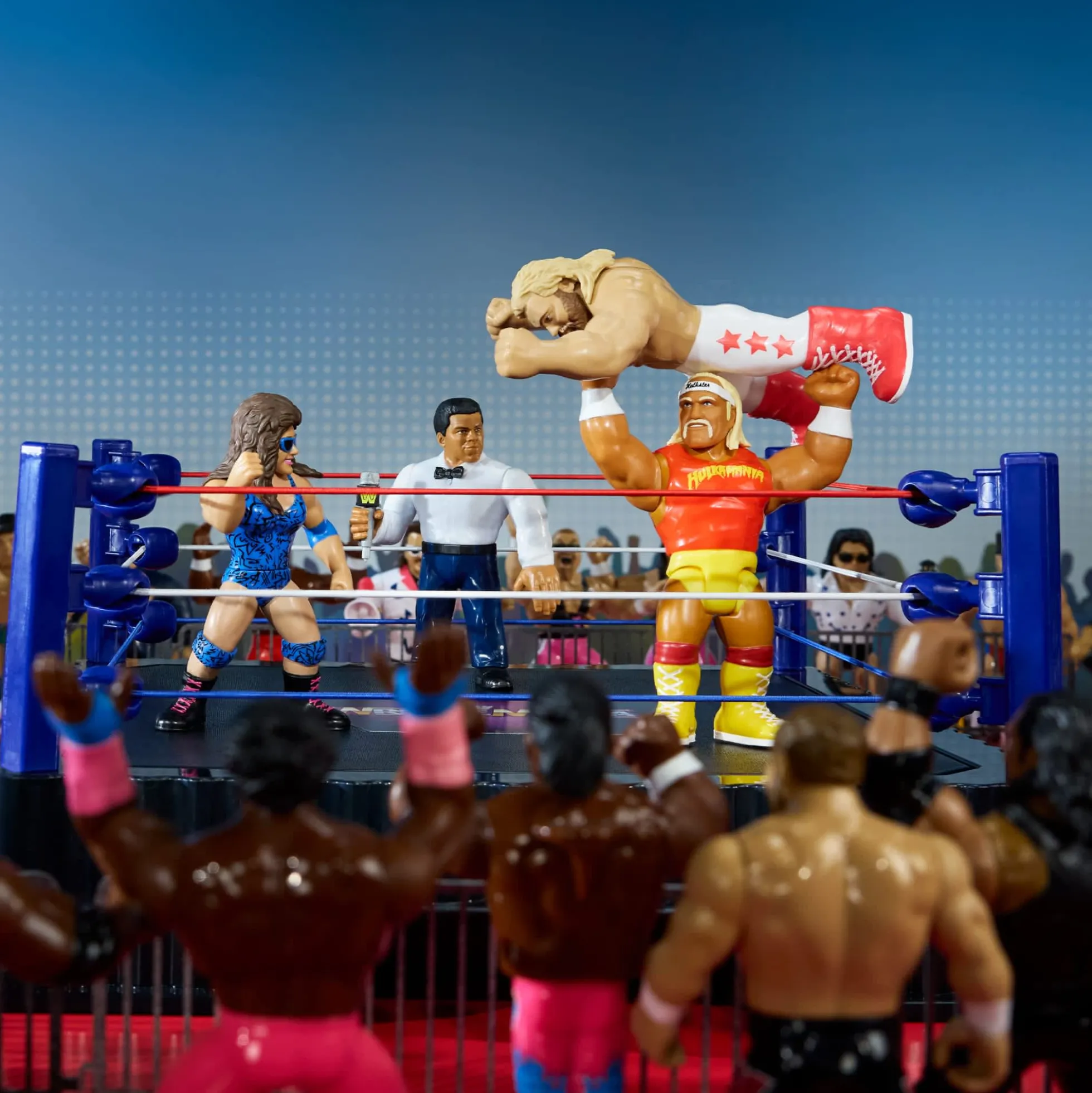 WWE Retros Action Figure 4-Pack Bundle