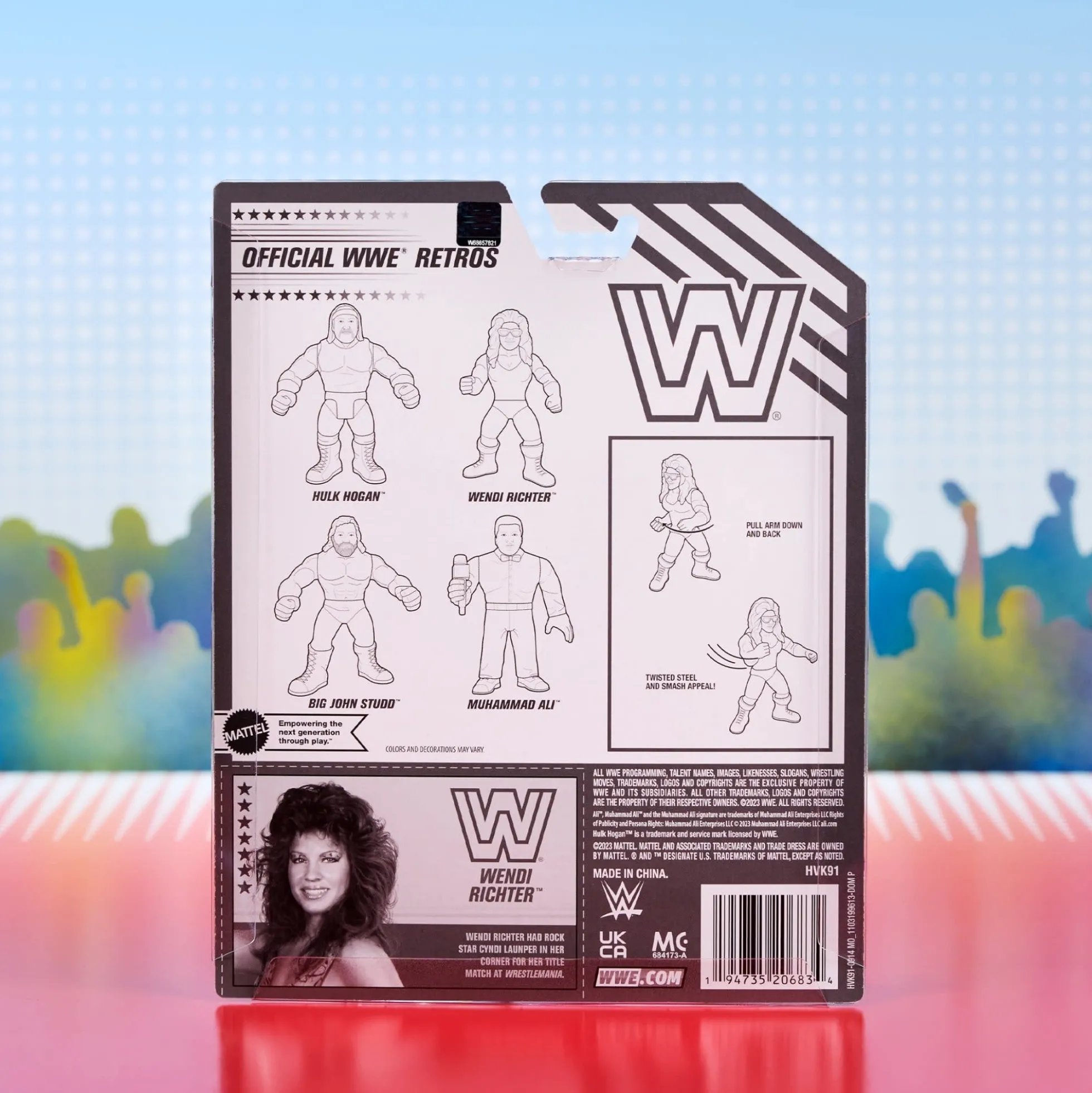 WWE Retros Action Figure 4-Pack Bundle