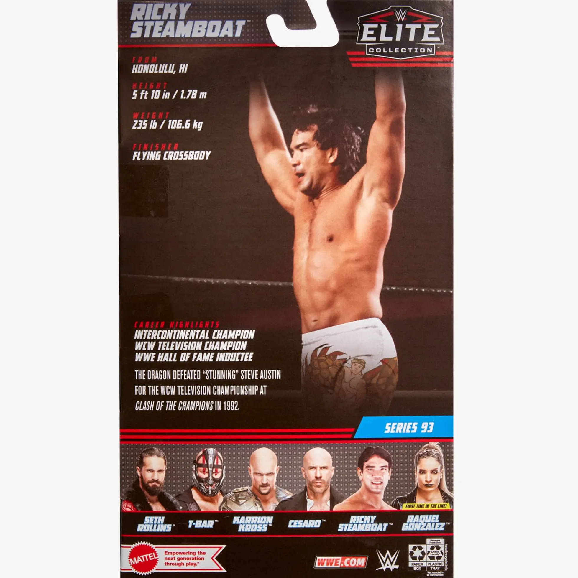WWE Ricky "The Dragon" Steamboat Elite Collection Action Figure
