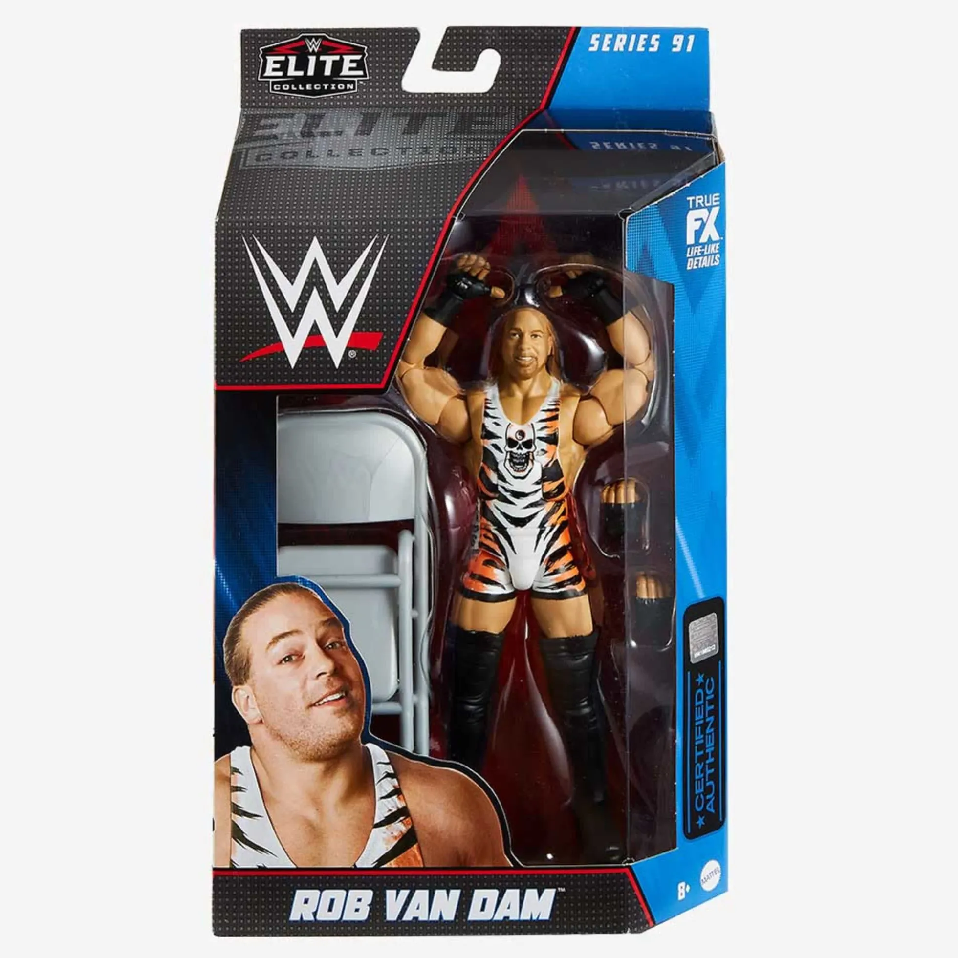 WWE Rob Van Dam Elite Collection Action Figure