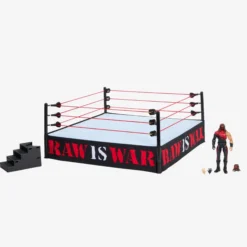 WWE Ultimate Edition Attitude Era Ring and Kane Figure