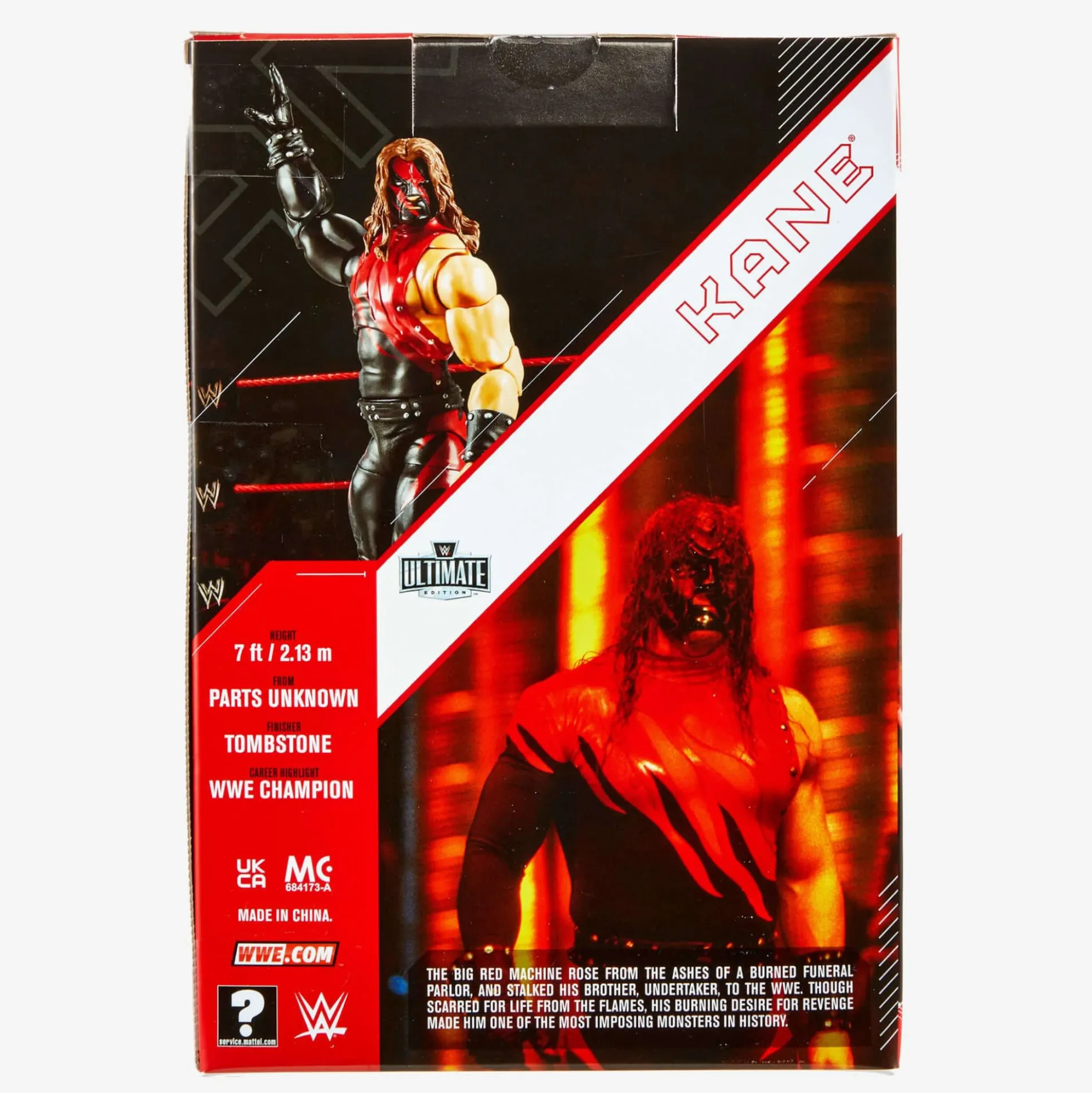 WWE Ultimate Edition Attitude Era Ring and Kane Figure