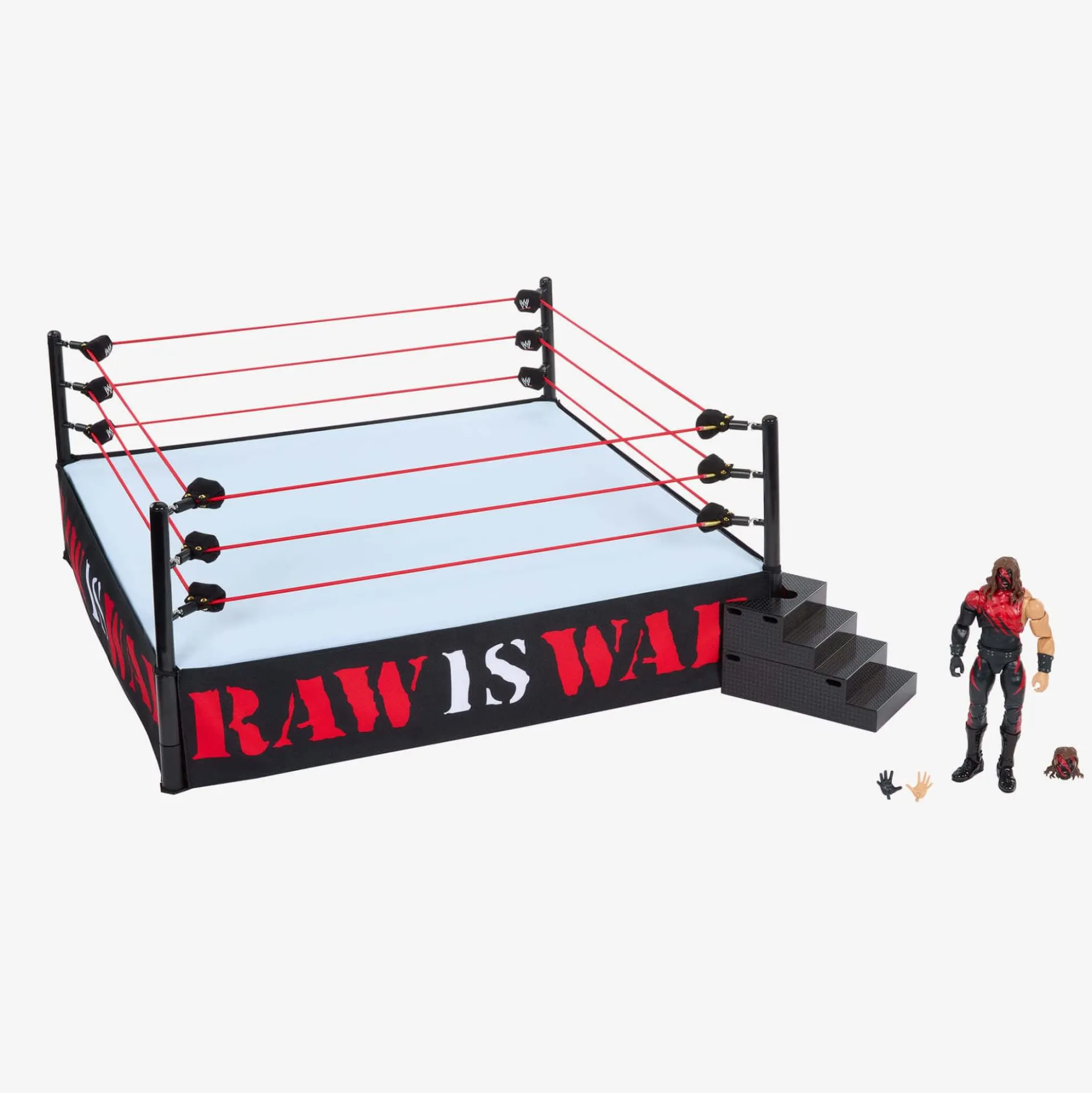 WWE Ultimate Edition Attitude Era Ring and Kane Figure