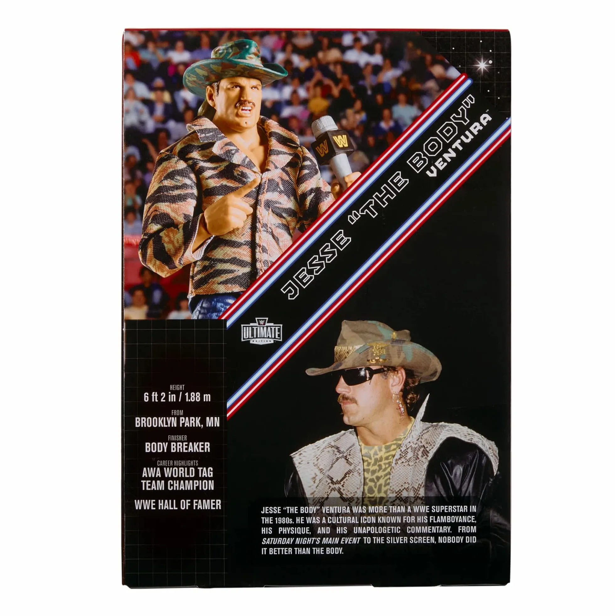 WWE Ultimate Edition Jesse “The Body” Ventura Action Figure