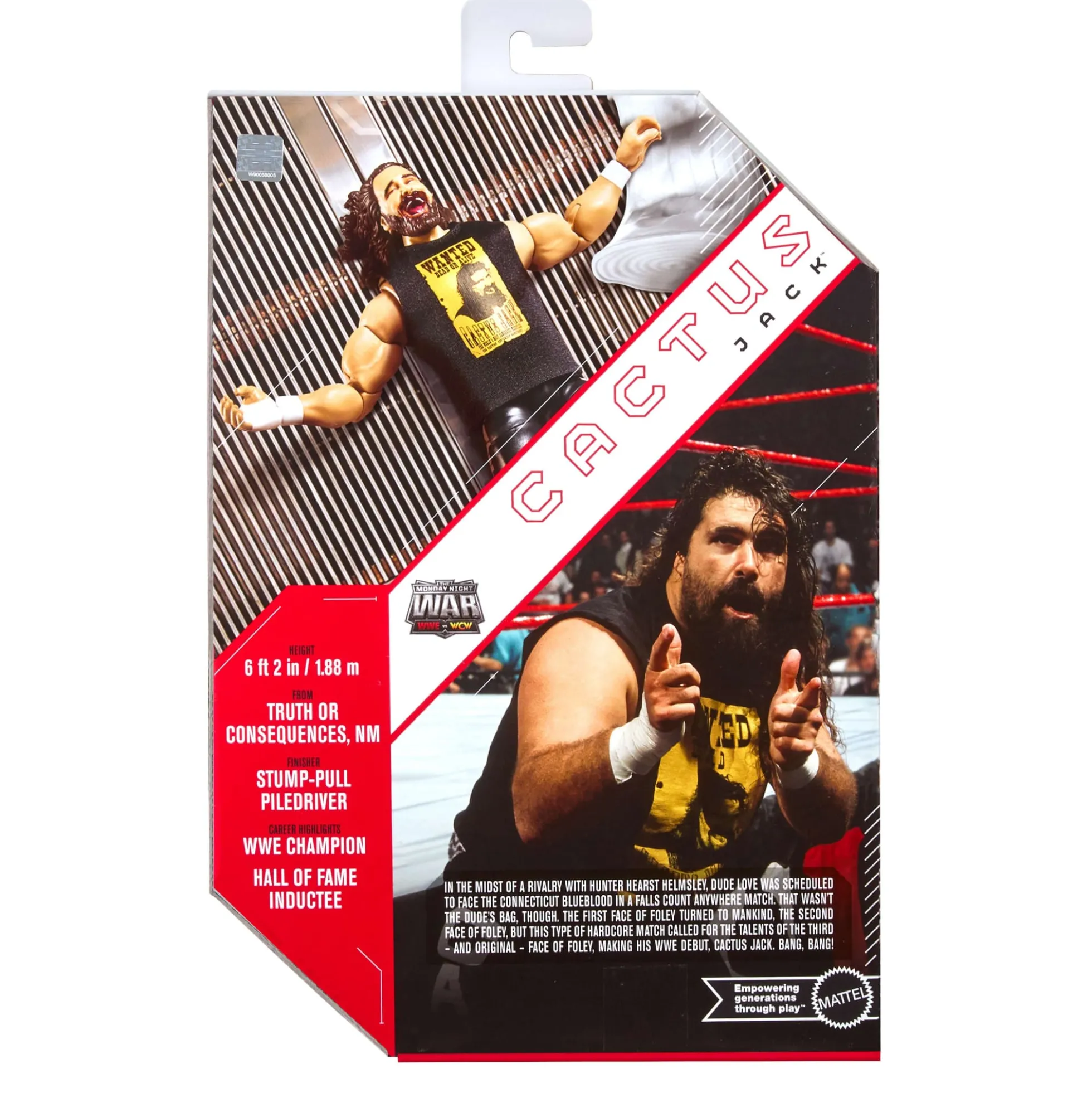 WWE Ultimate Edition Monday Night War Cactus Jack Action Figure