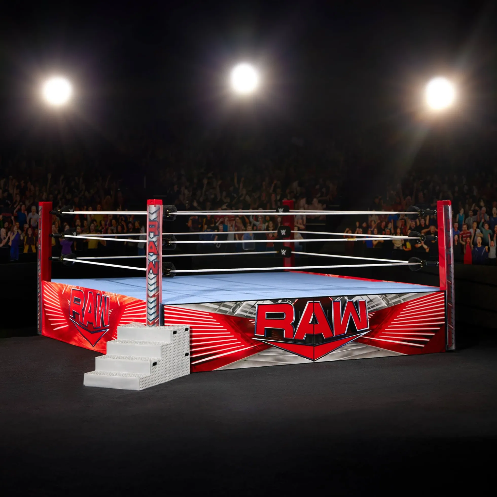 WWE Ultimate Edition RAW Ring and WWE Superstar Rhea Ripley Figure