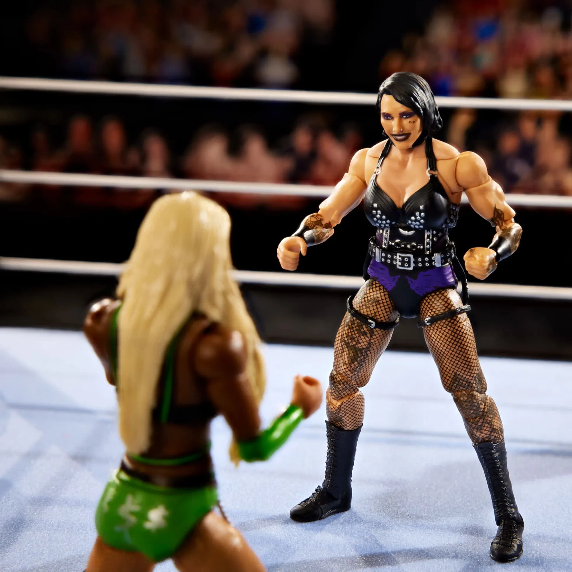 WWE Ultimate Edition RAW Ring and WWE Superstar Rhea Ripley Figure