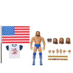 WWE Ultimate Legends Action Hacksaw Jim Duggan Figure