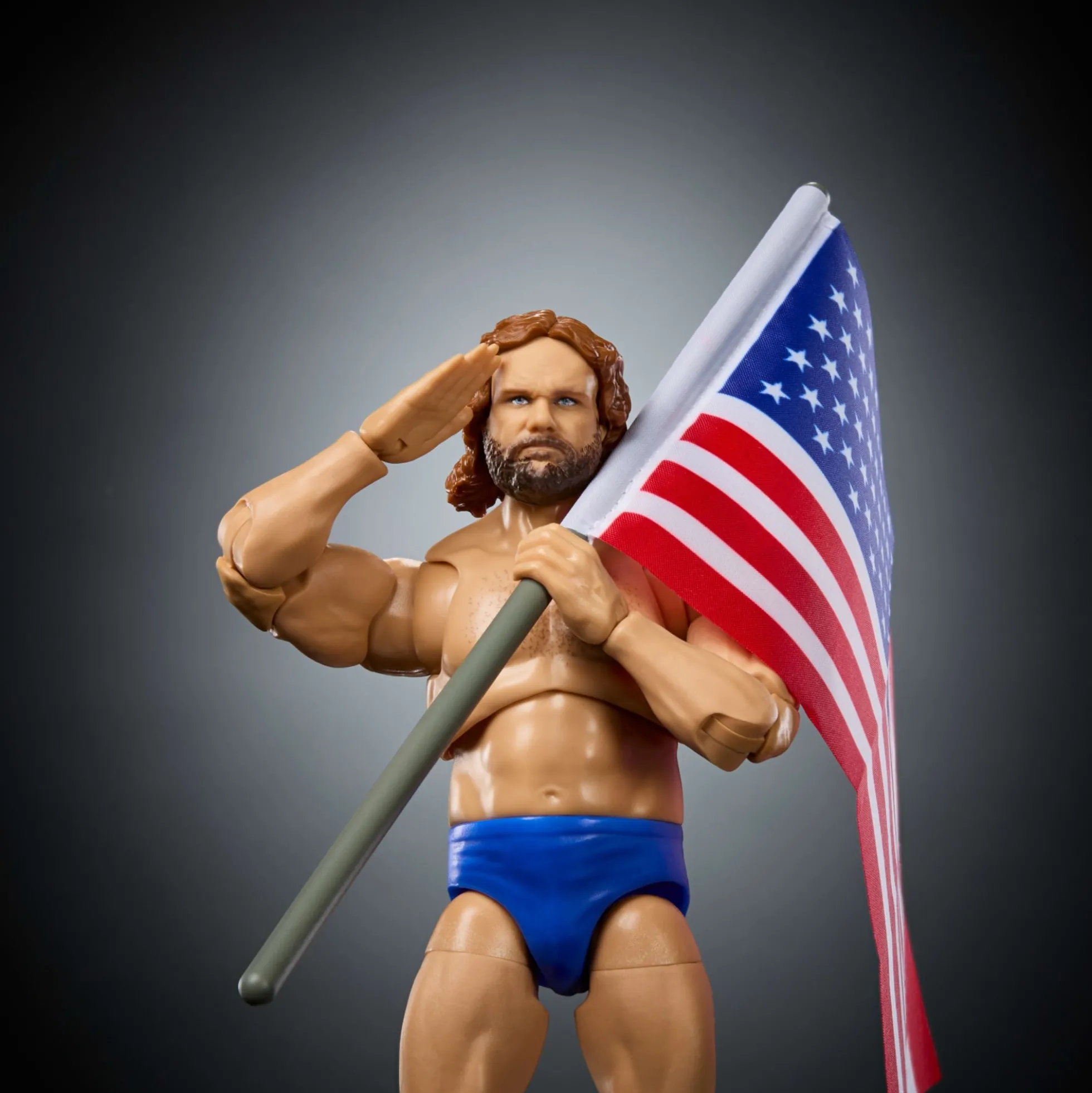 WWE Ultimate Legends Action Hacksaw Jim Duggan Figure