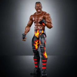 WWE Elite Collection Monday Night War Booker T Action Figure & Golga Build-A-Figure Parts
