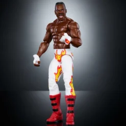 WWE Elite Collection Monday Night War Booker T Action Figure & Golga Build-A-Figure Parts