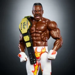 WWE Elite Collection Monday Night War Booker T Action Figure & Golga Build-A-Figure Parts