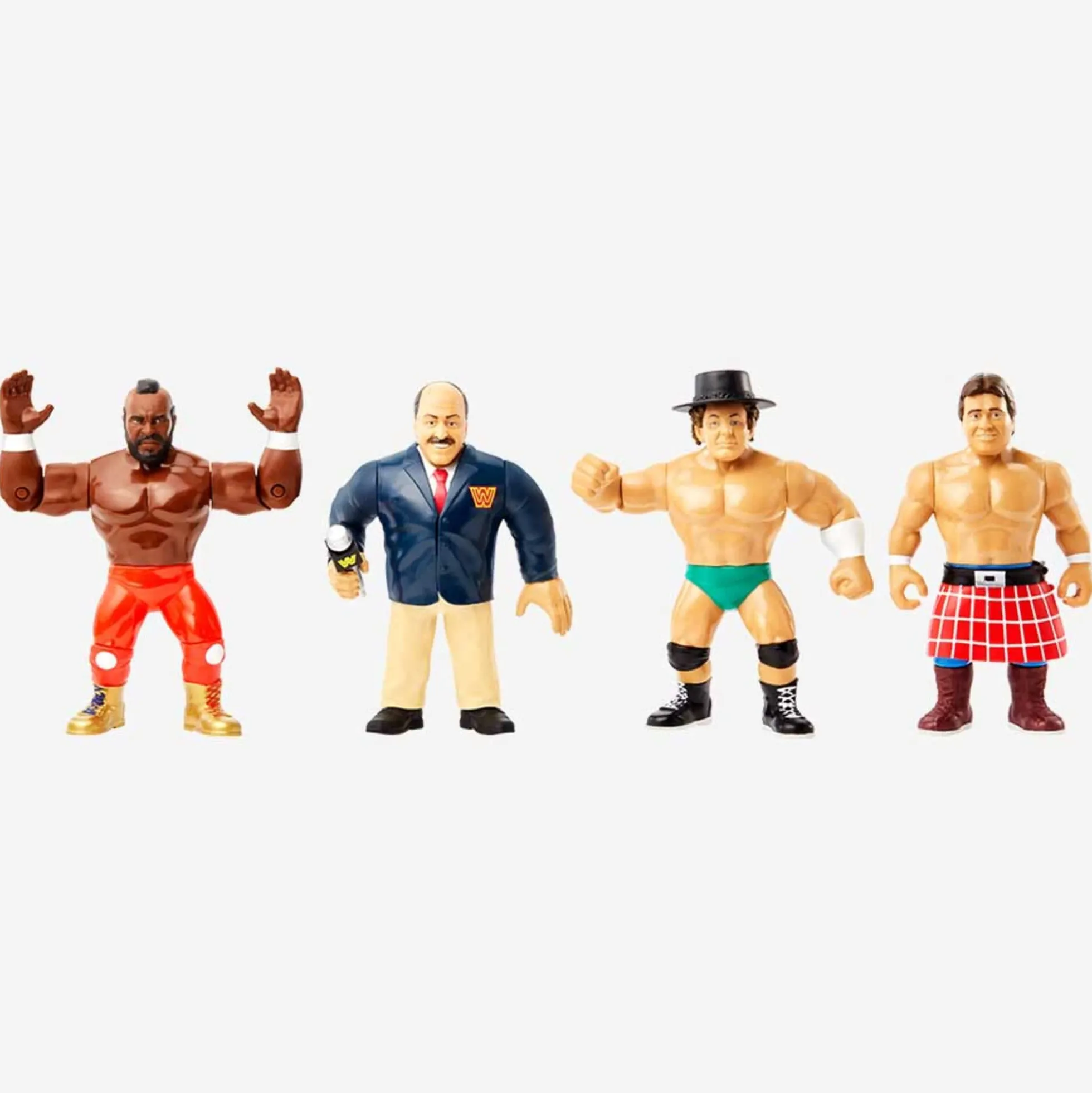 WWE Retro Figures Set Wave 1