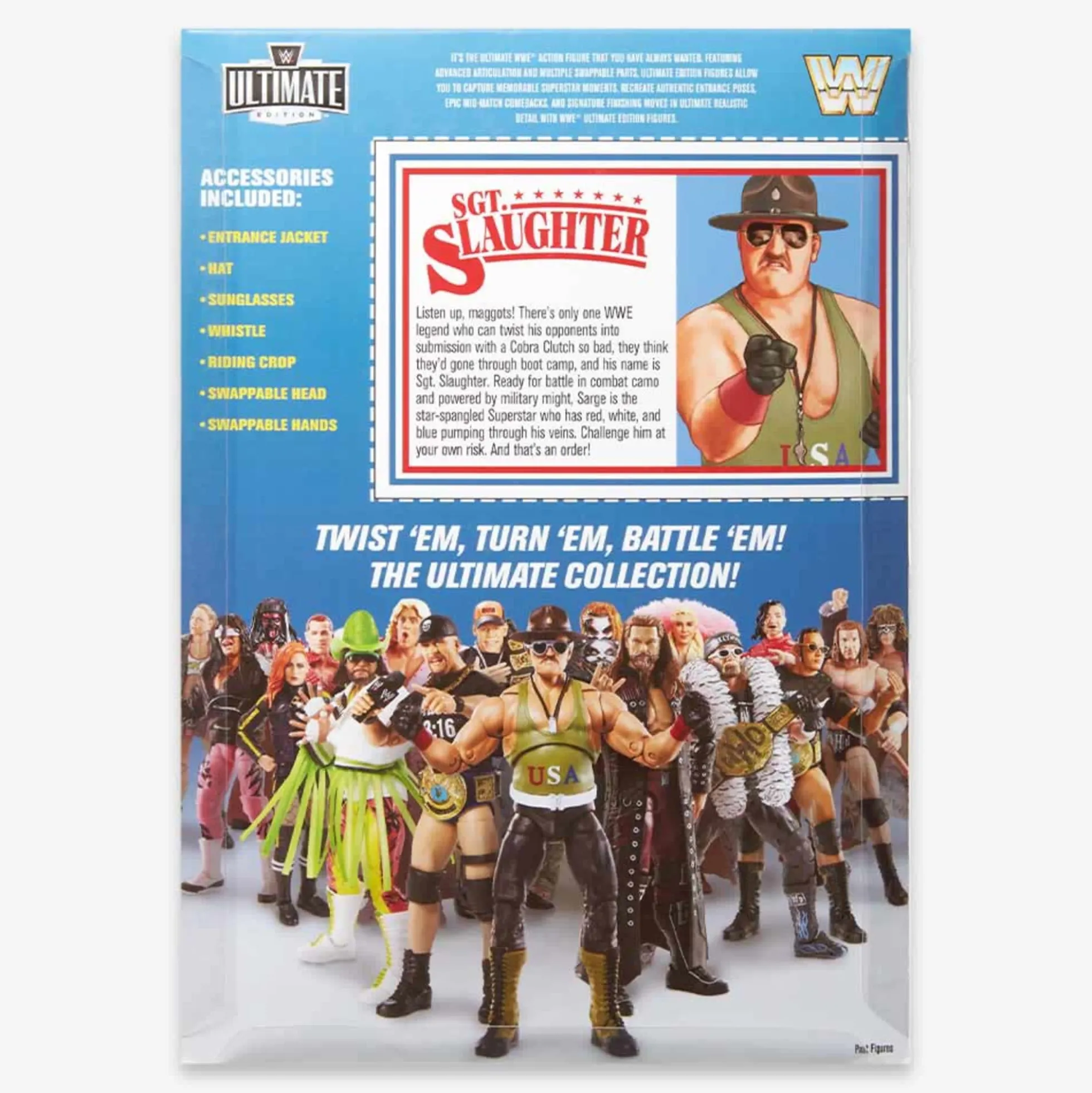 WWE Ultimate Edition Sgt. Slaughter action figure