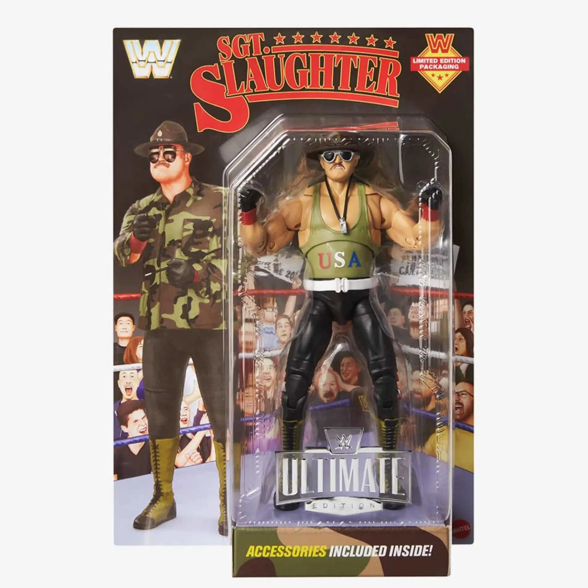 WWE Ultimate Edition Sgt. Slaughter action figure