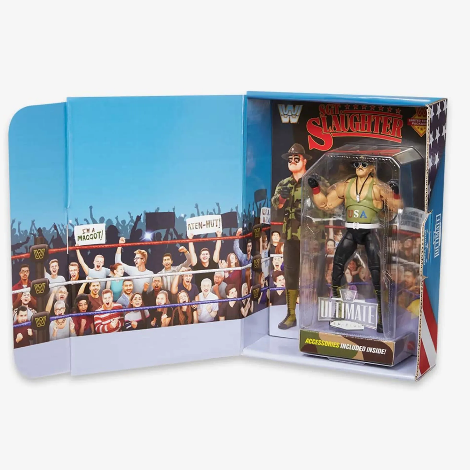 WWE Ultimate Edition Sgt. Slaughter action figure