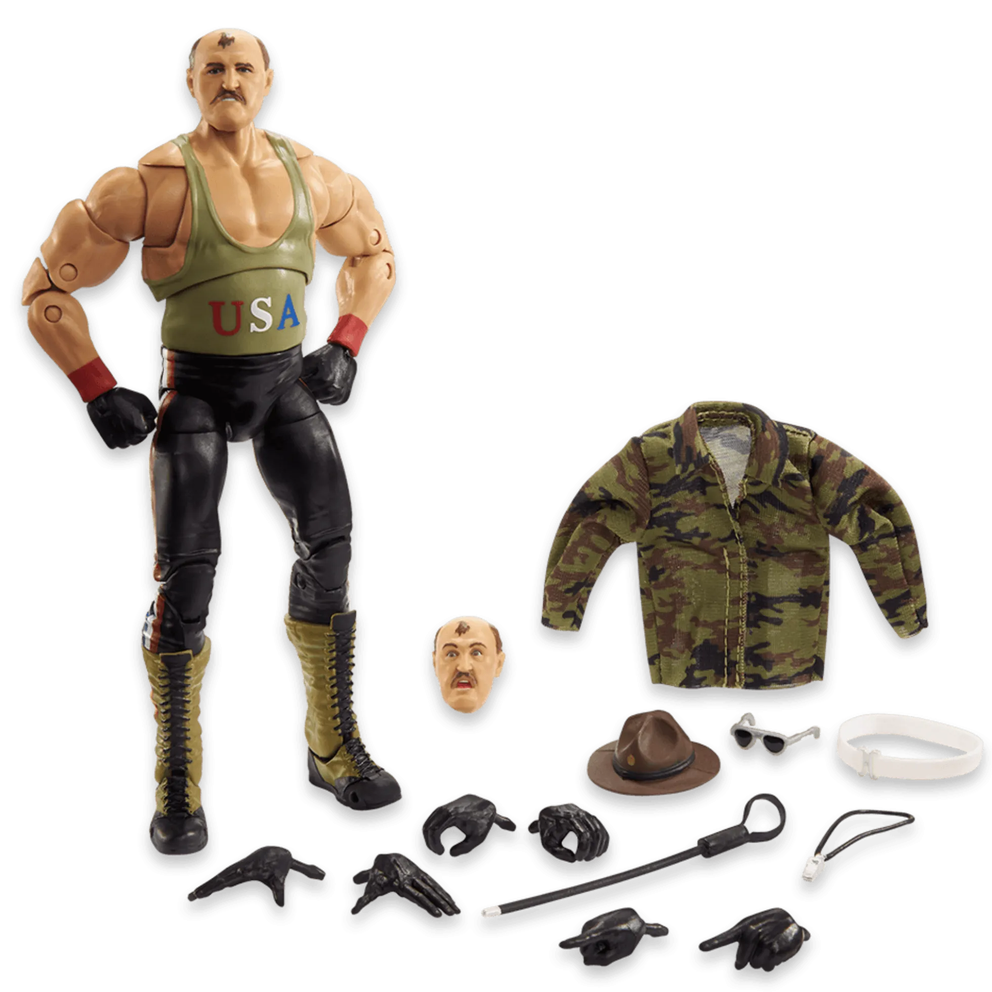 WWE Ultimate Edition Sgt. Slaughter action figure