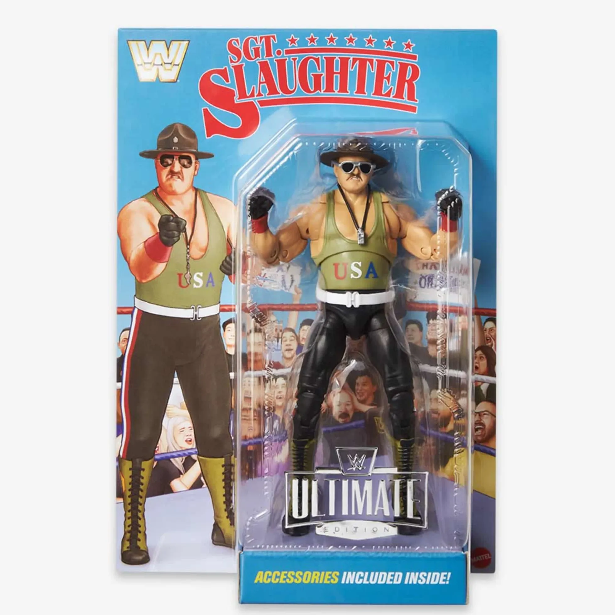WWE Ultimate Edition Sgt. Slaughter action figure